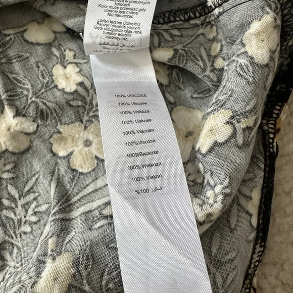 APRICOT Floral Patchwork Trench Coat - Black, Brown, Cream - Picture 8 of 8